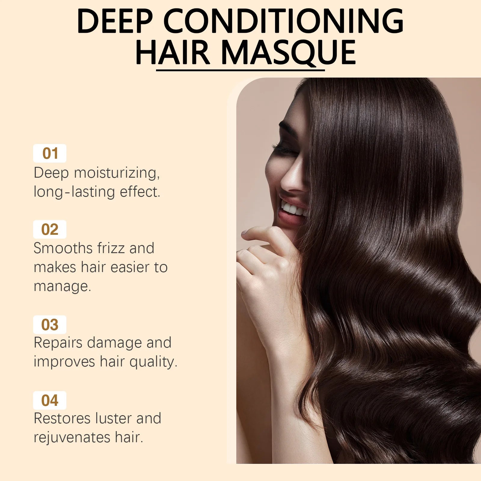 Keratin Infused Deep Conditioning Hair Masque 100g