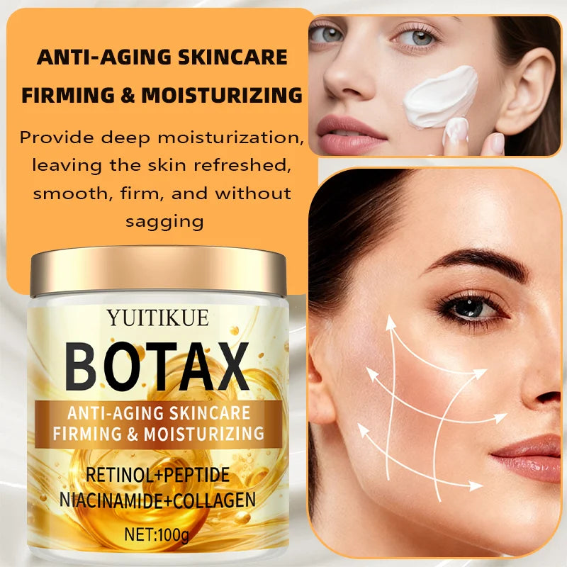 YUITIKUE Botax Anti-Aging Cream Retinol Peptide Firming Moisturizer 100g - 1