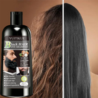 100ml Black Hair Dye Shampoo 10-in-1 Natural Nourishing Coloring