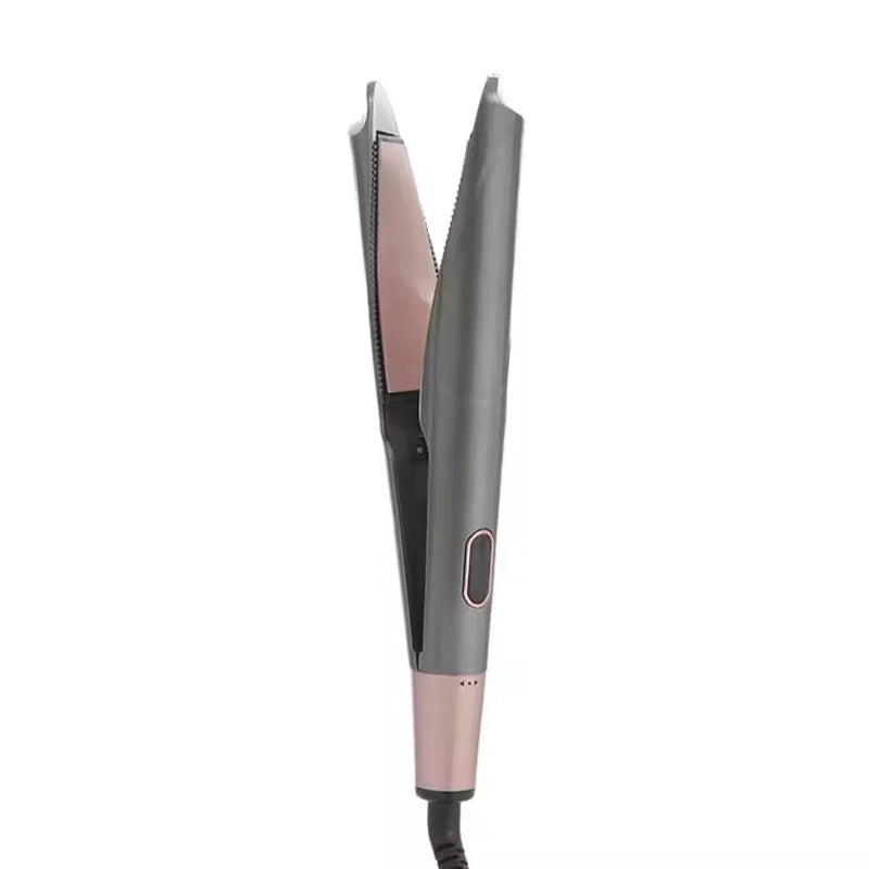2-in-1 Twisted Hair Straightener and Curling Iron Ceramic Styler