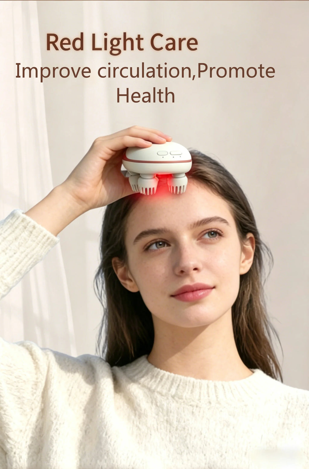Cordless Waterproof Scalp and Body Massage Device