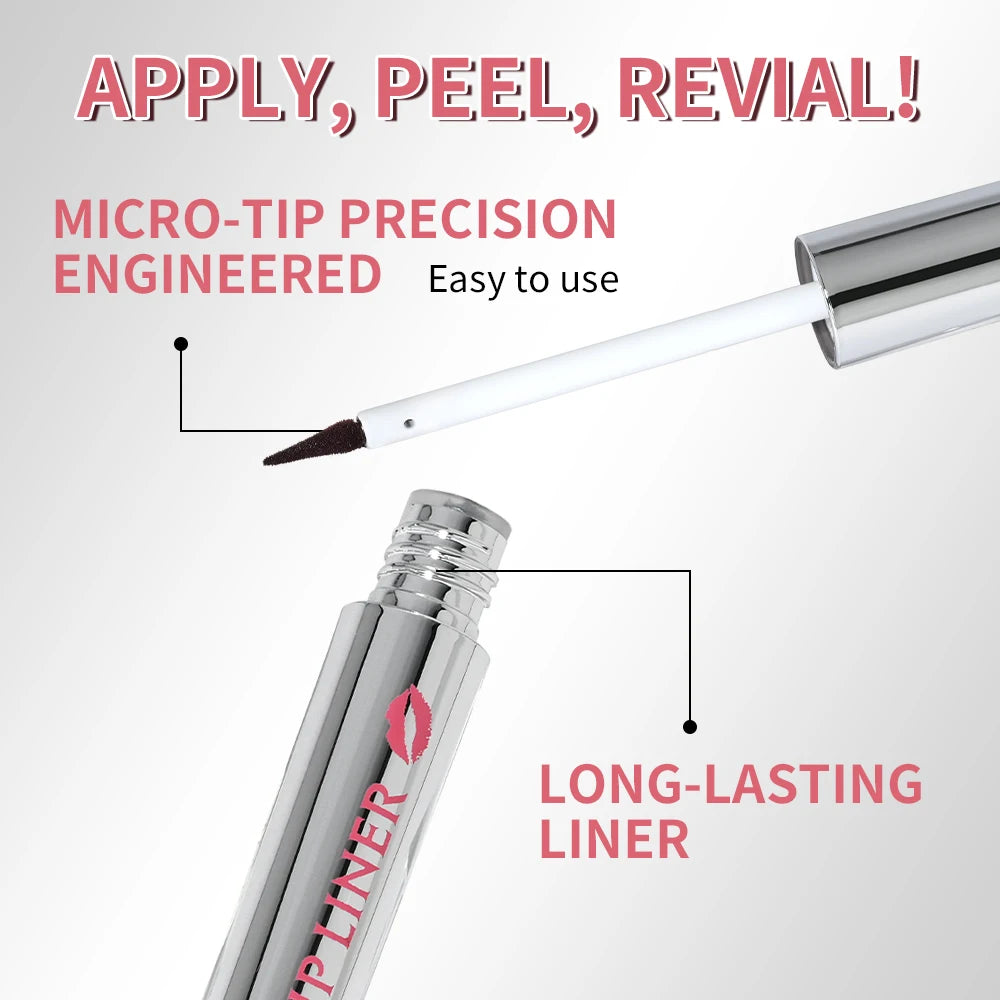 Waterproof Peel-Off Lip Liner Tattoo Stain - 6