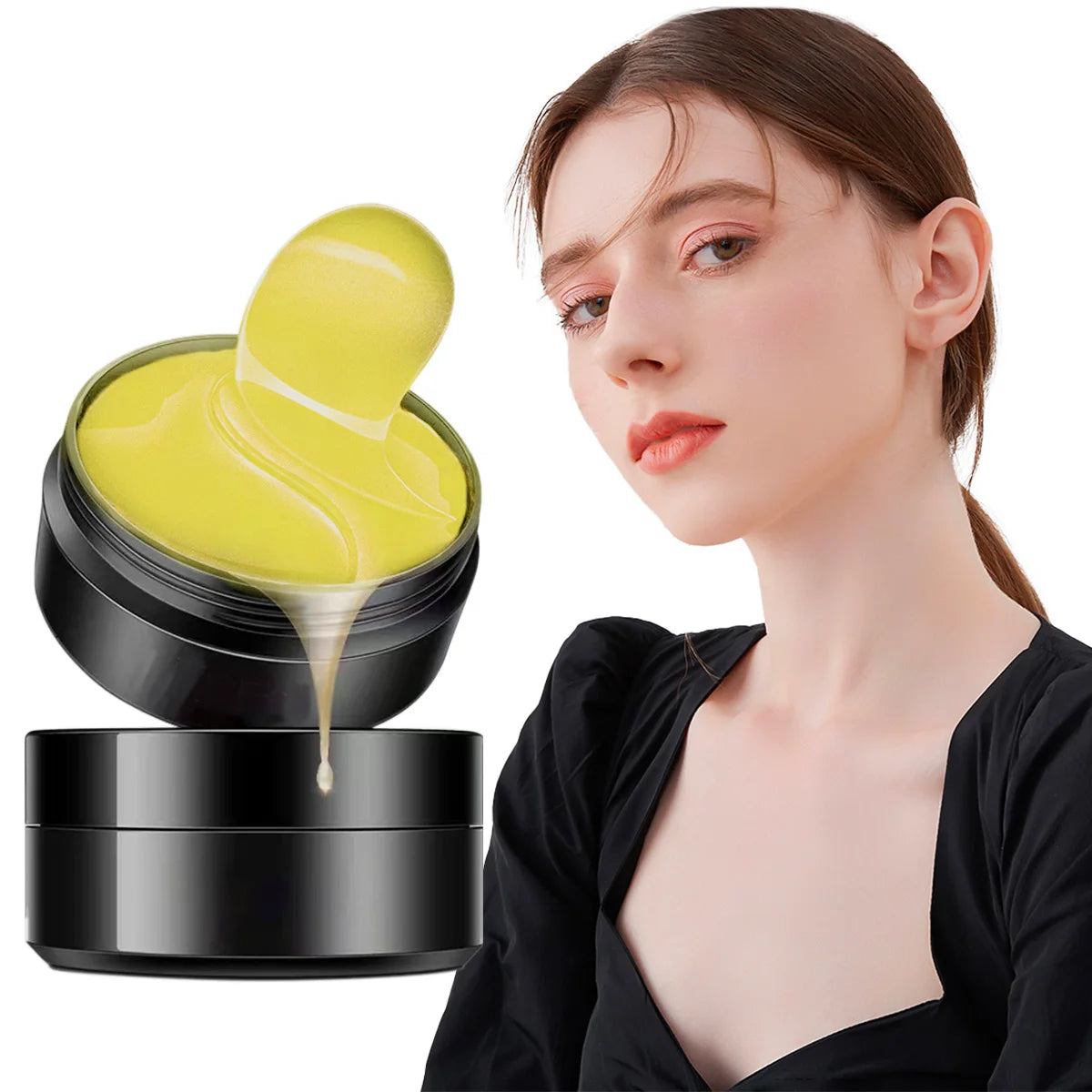 Snail Collagen Eye Mask Moisturizing Gel Pads for Dark Circles - 2
