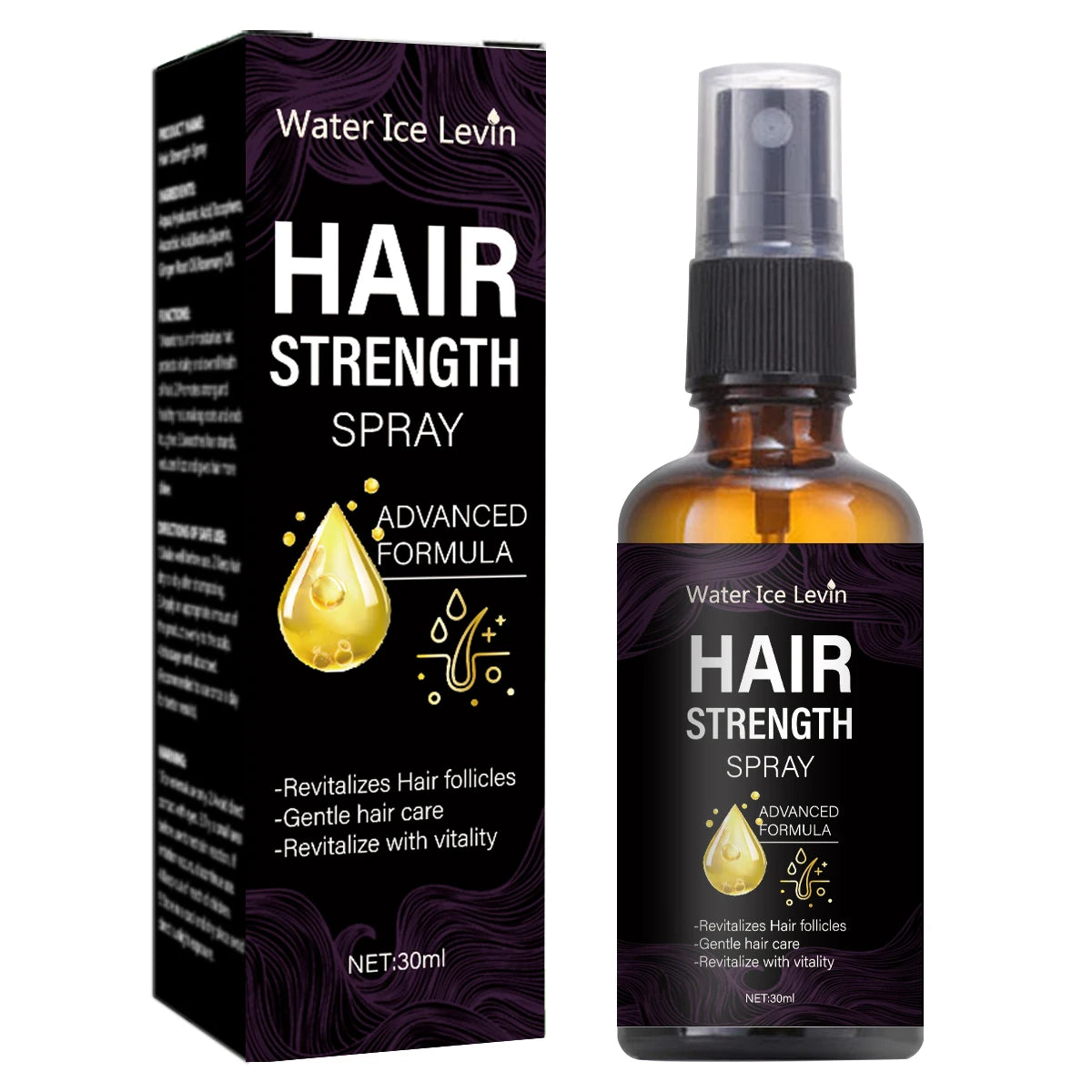 Hair Strength Spray with Biotin and Ginger Oil - 8