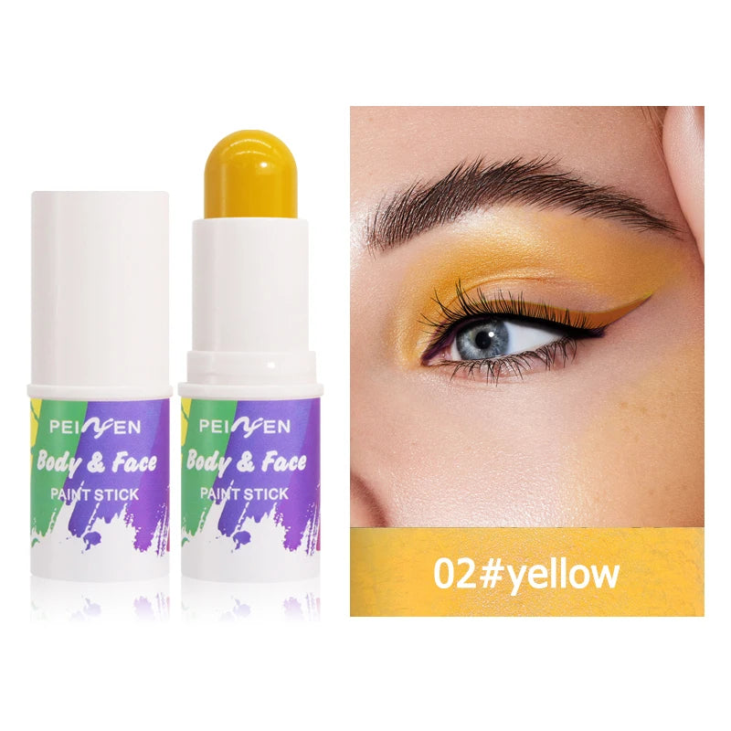 Peiwen Face and Body Paint Stick Waterproof Makeup for Parties