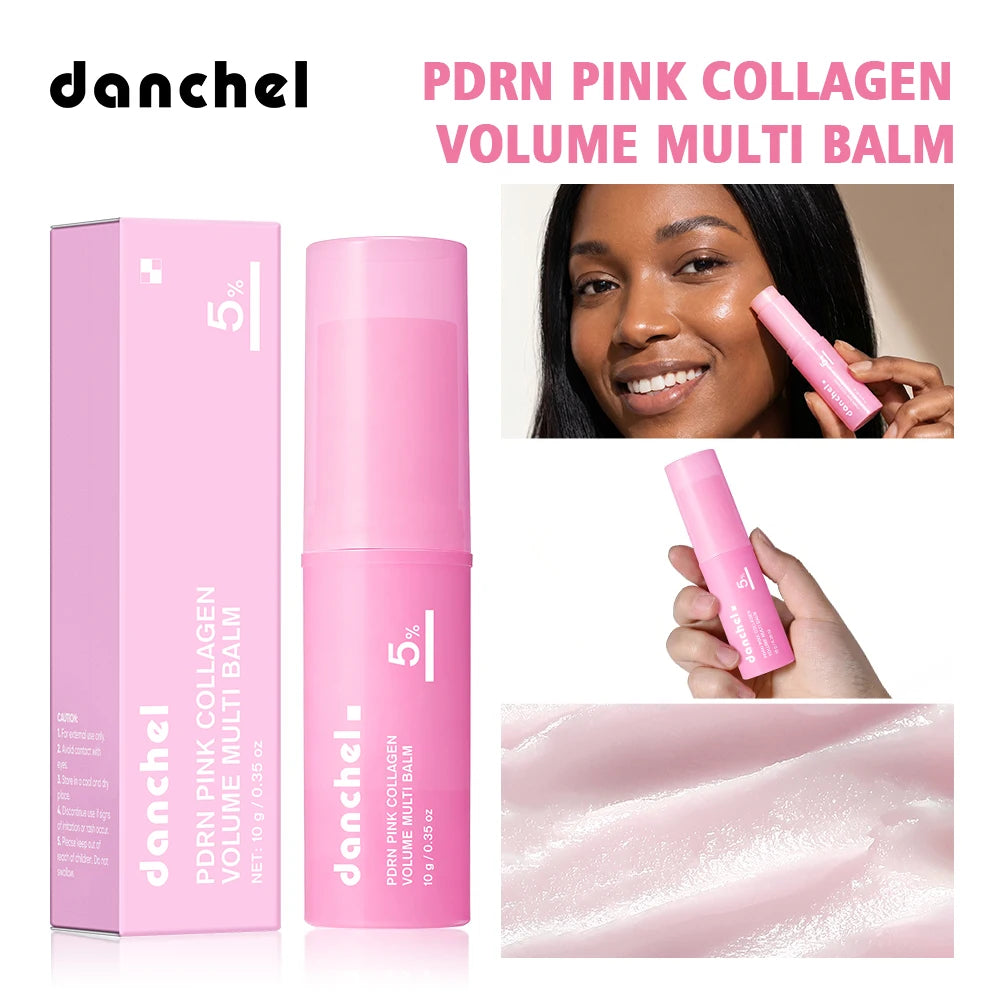 PDRN Pink Collagen Multi-Balm for Face and Neck Hydration