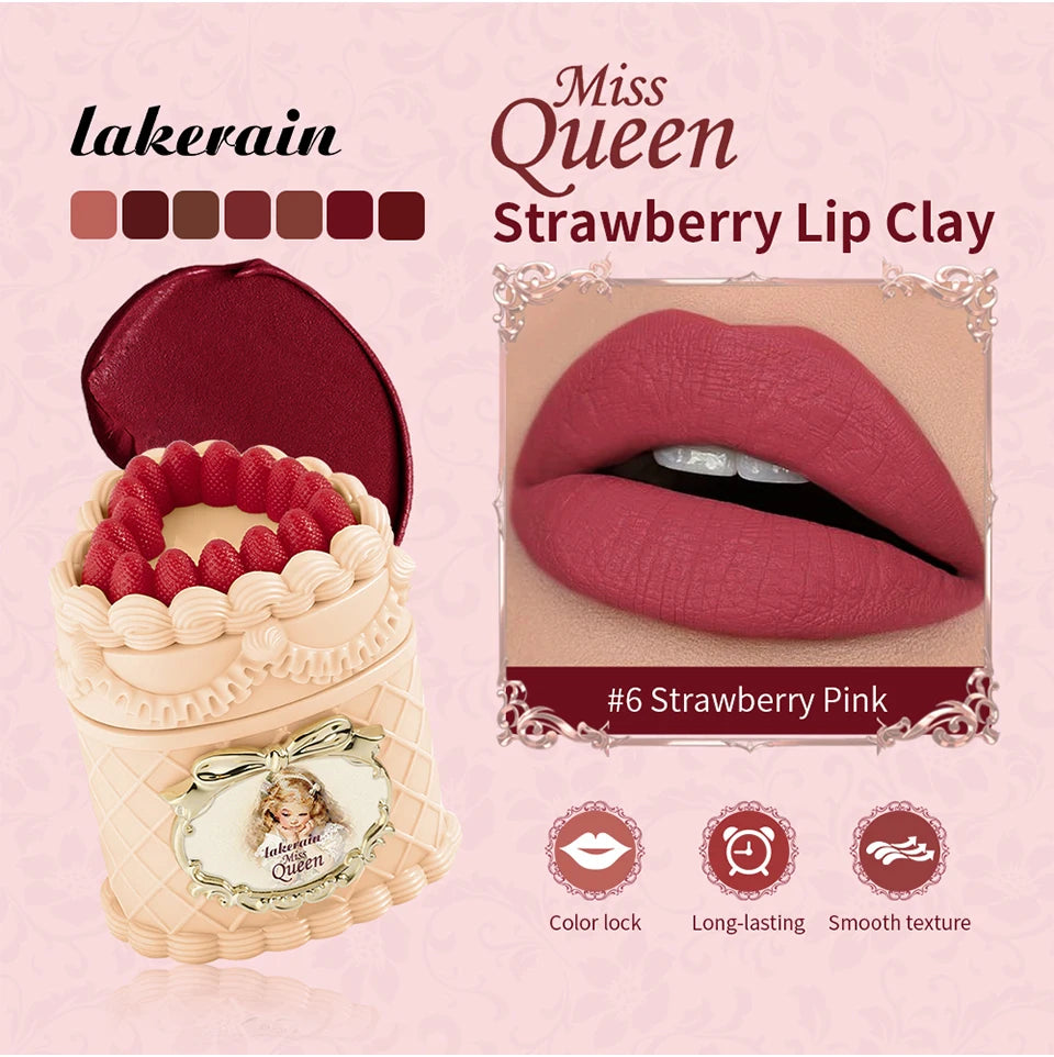 Velvet Matte Strawberry Lip Cream - 7