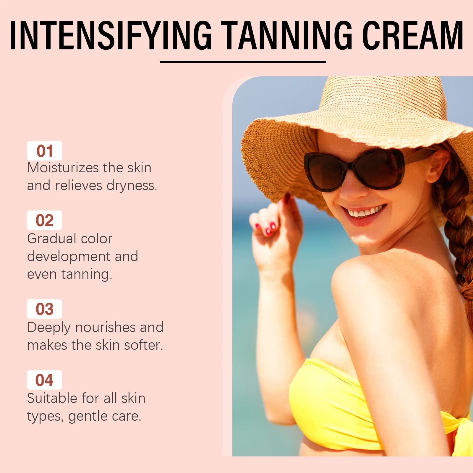 Intensifying Body Tanning Accelerator Cream - 4