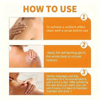 Water Ice Levin Natural Tanning Gel Traceless Bronzer for Body 80g