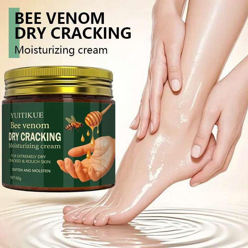 Bee Venom Repair Cream Intensive Moisturizer for Dry Cracked Skin 60g - 4