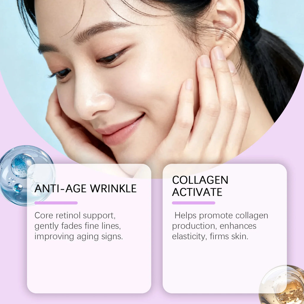 Retinol Anti-Aging Facial Serum for Firming and Smoothing Skin