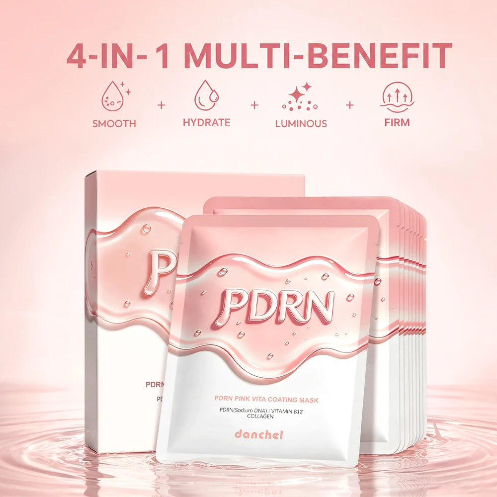 Salmon DNA PDRN Pink Vitamin Hydrating Facial Sheet Mask - 2