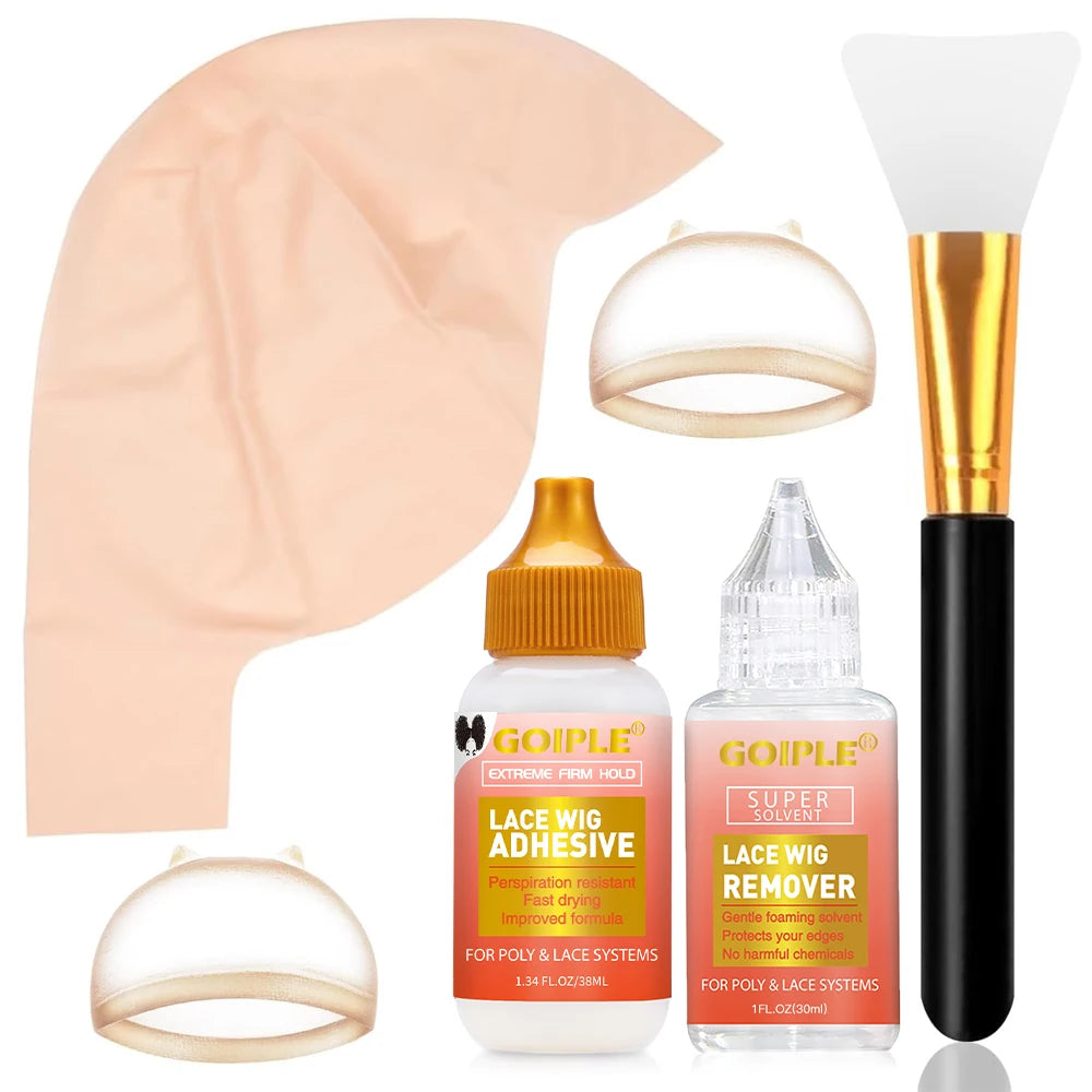 Goiple Lace Wig Adhesive and Bald Cap Application Kit - 13