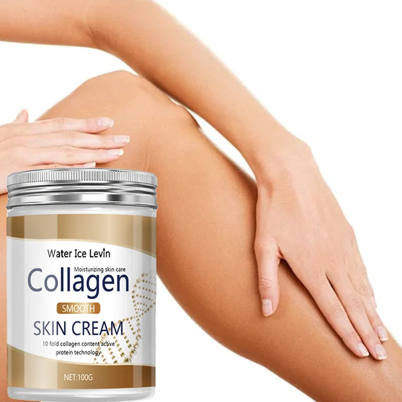 Water Ice Levin Collagen Body Lotion Firming Moisturizer Cream 100g