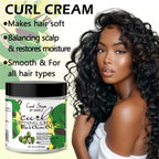 Goiple Black Castor Oil Curl Defining Cream and Hair Strengthening Kit