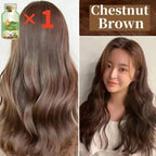 100ml 3 in 1 Herbal Hair Dye Shampoo for Gray Hair Coverage