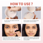 Matte Finish Oil-Control Loose Setting Powder
