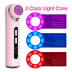 3-in-1 LED Photon Eye Facial Massager for Dark Circles and Puffiness