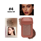 Soft Matte Butter Bronzer Powder for Face Contouring