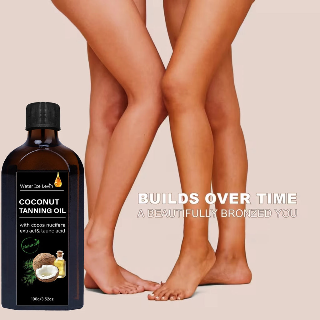 Coconut Tanning Oil Natural Moisturizing Skin Care Body Oil 100ml