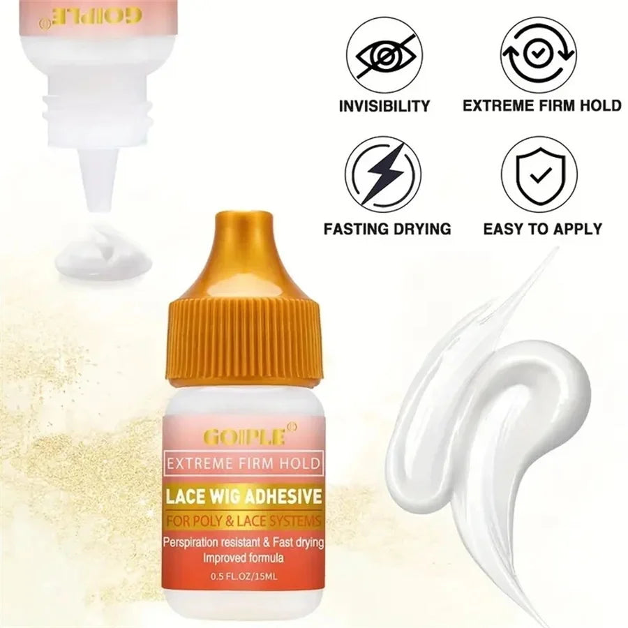 Goiple Lace Wig Installation Kit Adhesive Remover and Styling Tools