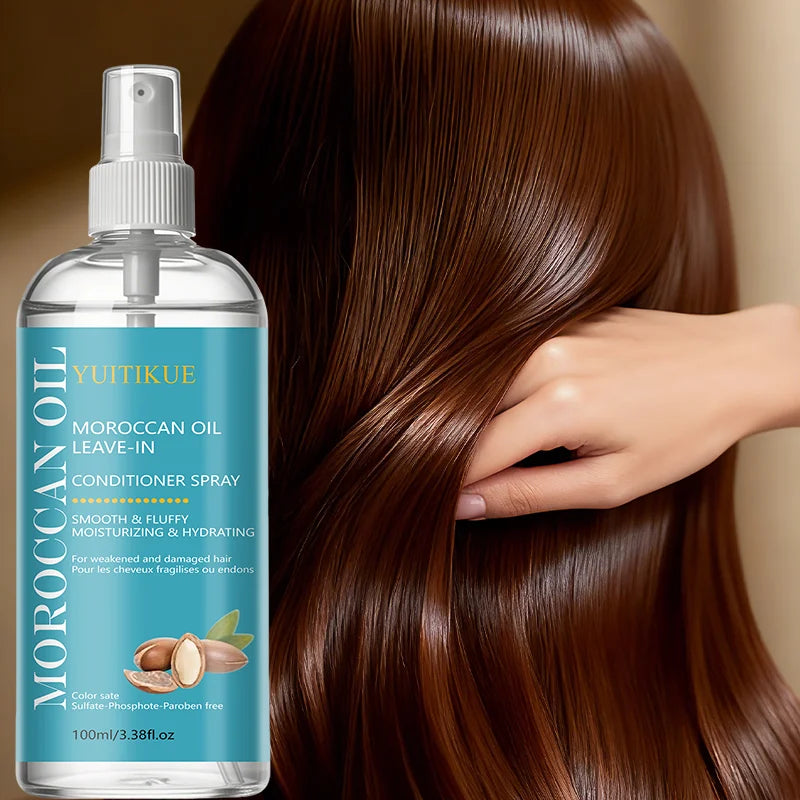 Moroccan Oil Leave In Conditioner Spray 100ml for Damaged Hair - 7
