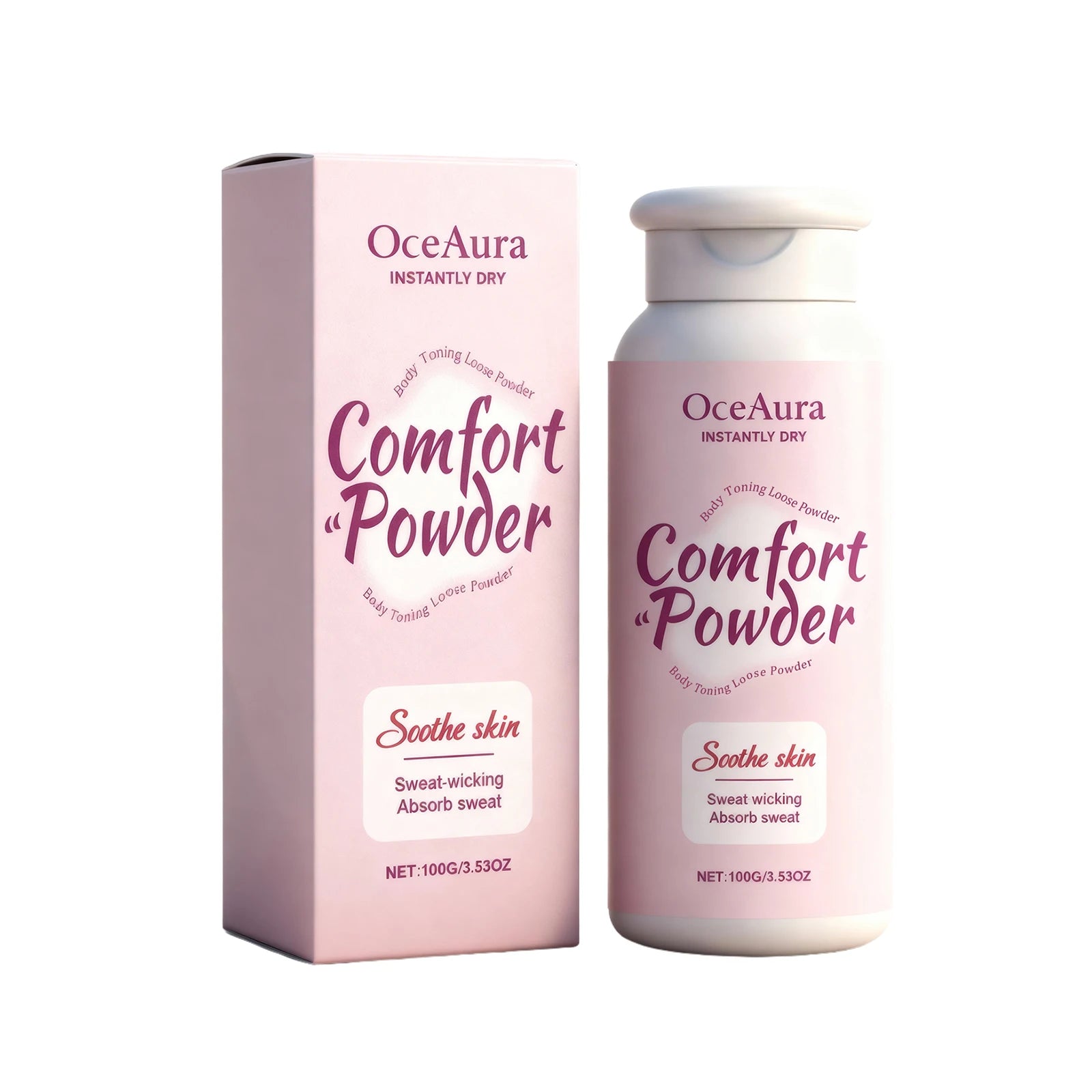 Sweat-Absorbing All-Over Body Powder for Cooling Comfort - 7