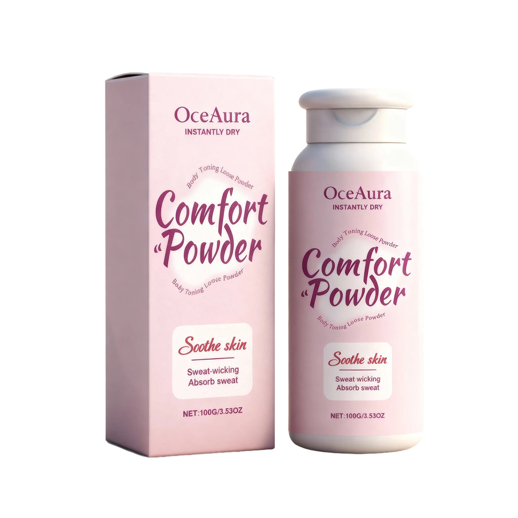 Sweat-Absorbing All-Over Body Powder for Cooling Comfort