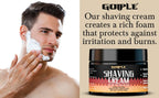 Goiple Men Beard Grooming Kit Shaving Cream and Beard Filler Pen Set
