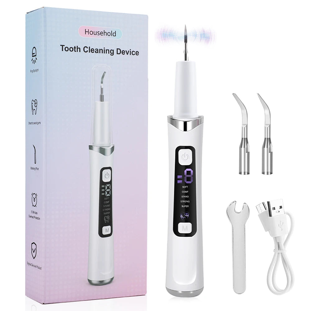 Ultrasonic Electric Teeth Tartar and Plaque Remover