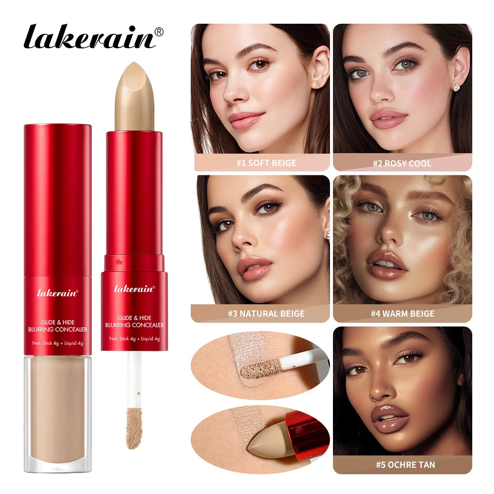 2-in-1 Blurring Concealer and Stick for Flawless Coverage