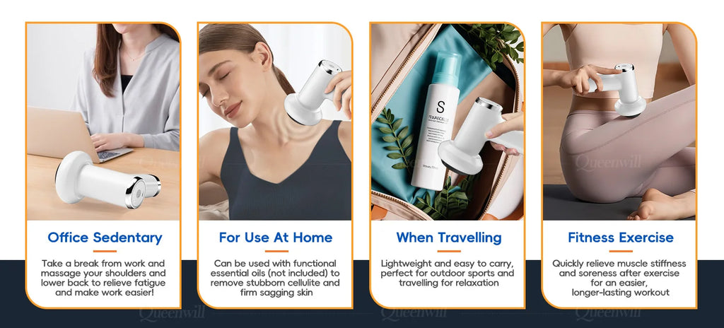 Portable Body Shaping Massager for Muscle Relaxation and Fitness