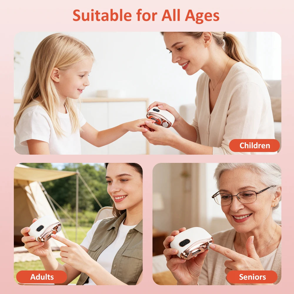 Electric Automatic Nail Trimmer and Clipper for Kids and Adults