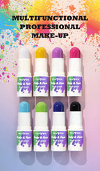 Peiwen Face and Body Paint Stick Waterproof Makeup for Parties