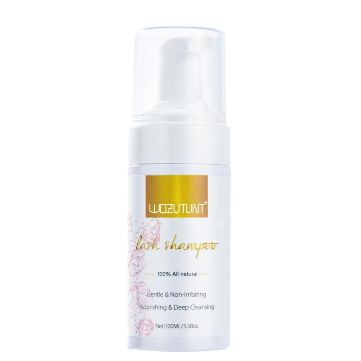 100ml Eyelash Extension Shampoo Foam Cleanser with Cleaning Tool Kit