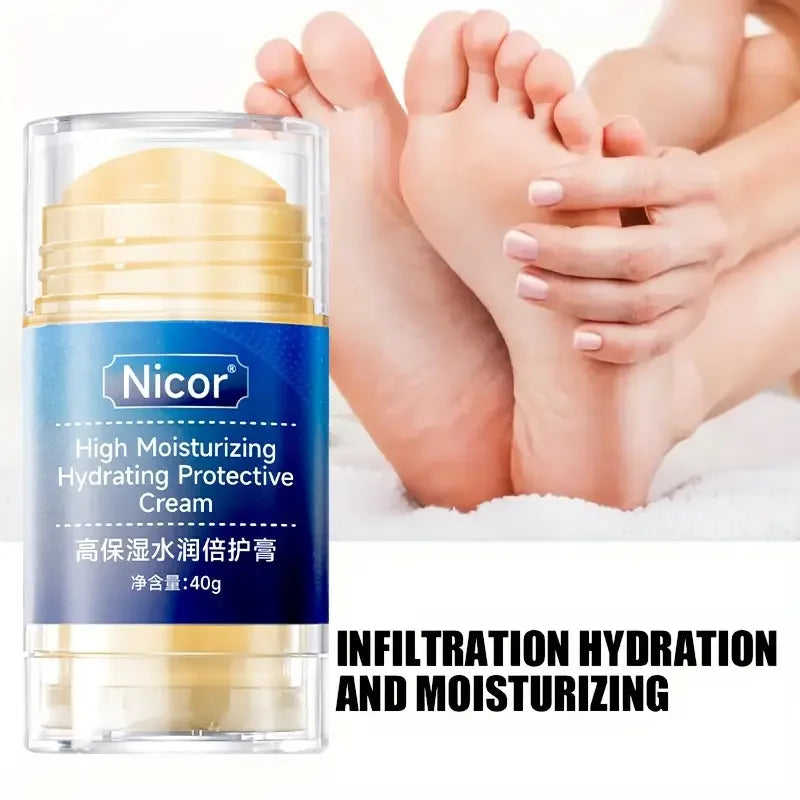Nicor Moisturizing Foot Cream Stick for Dry Cracked Skin Care - 2