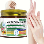 Magnesium Body Balm Fast Absorbing Cream for Dry Cracked Skin