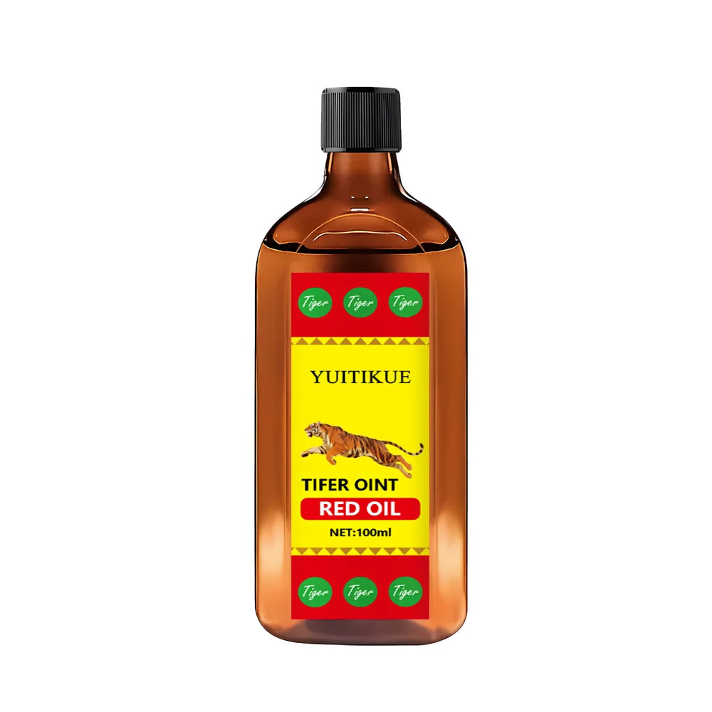 YUITIKUE Tiger Red Oil 100ml Muscle and Joint Massage Relief - 7