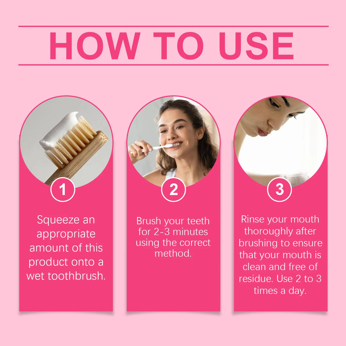 Stain Removal Whitening Toothpaste for Brighter Smiles