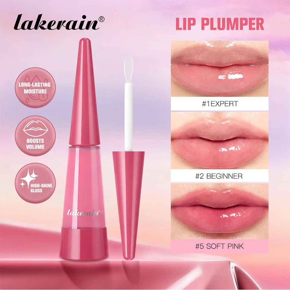 Hydrating Lip Plumper Gloss for Fuller Looking Lips