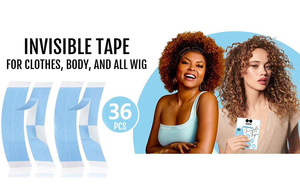 36pc Double Sided Fashion Tape Strips for Lace Wigs and Clothing