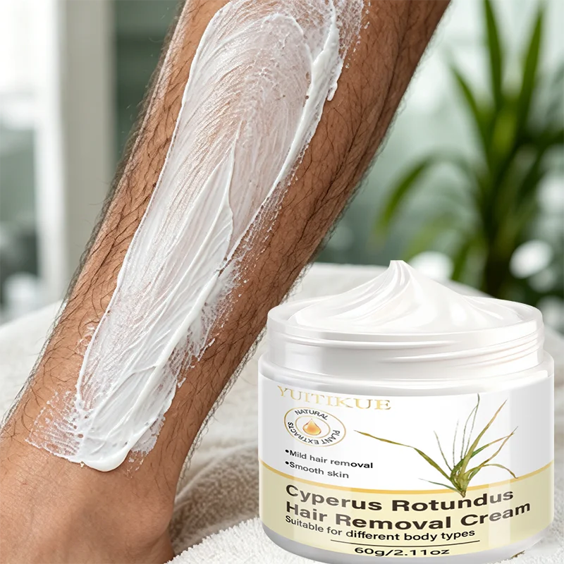 YUITIKUE Cyperus Rotundus Natural Hair Removal Cream for Silky Skin