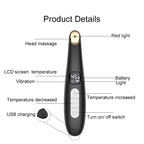 3-in-1 Heated Eye and Face Rejuvenation Massaging Wand