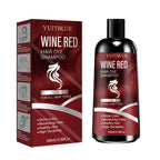 100ml Wine Red Hair Dye Shampoo Moisturizing Color Lock