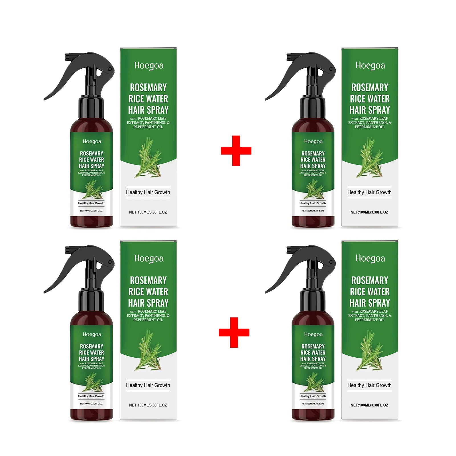 Rosemary Rice Water Hair Growth Spray for Damaged Hair - 21