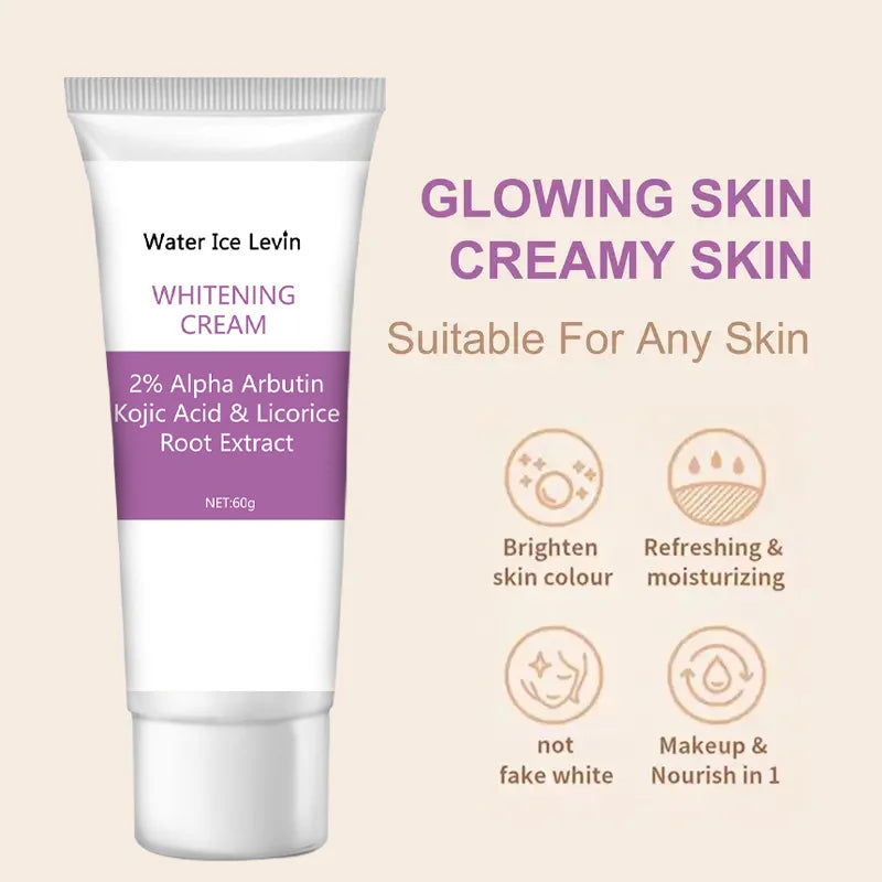 Brightening Cream with Arbutin and Kojic Acid Skin Whitening Lotion - 5