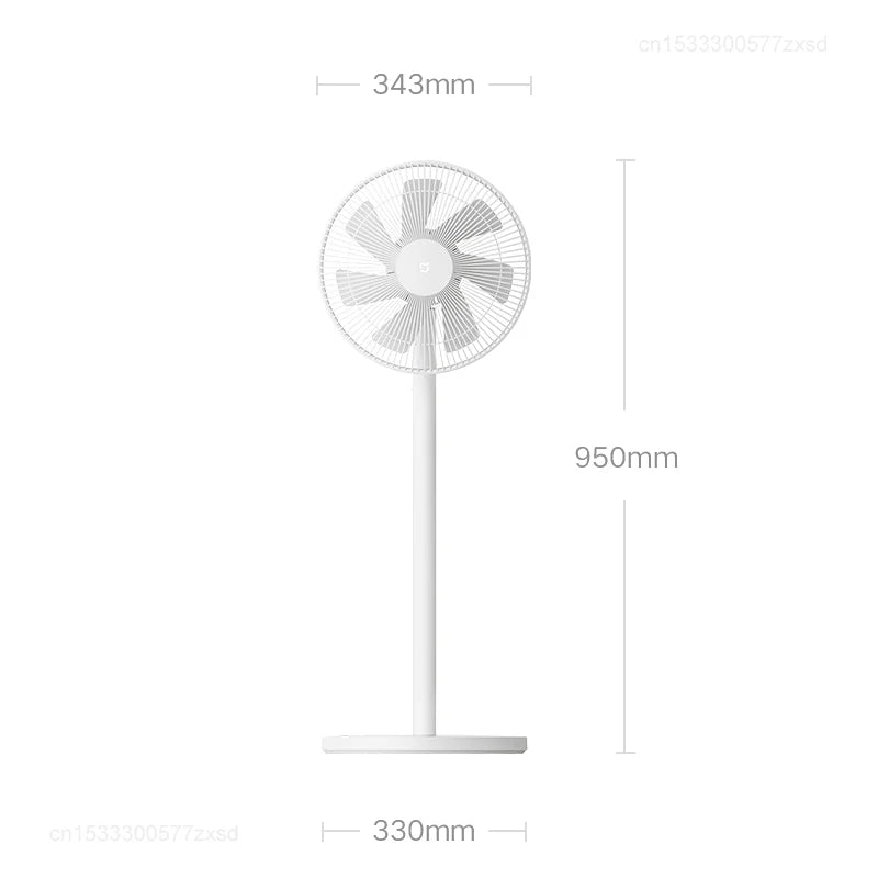 Mijia 1X Smart Standing Fan DC Frequency Conversion Electric Floor Fan