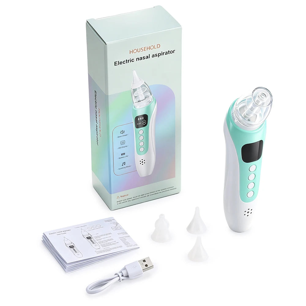 Electric Baby Nasal Aspirator with Lullabies - 15