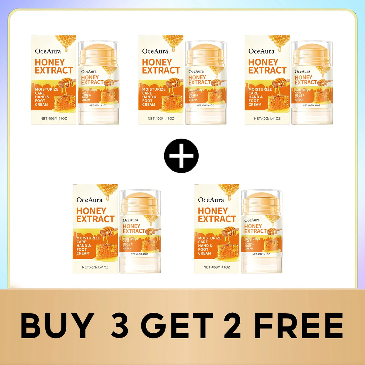 Moisturizing Honey Heel Balm for Dry Cracked Skin Repair