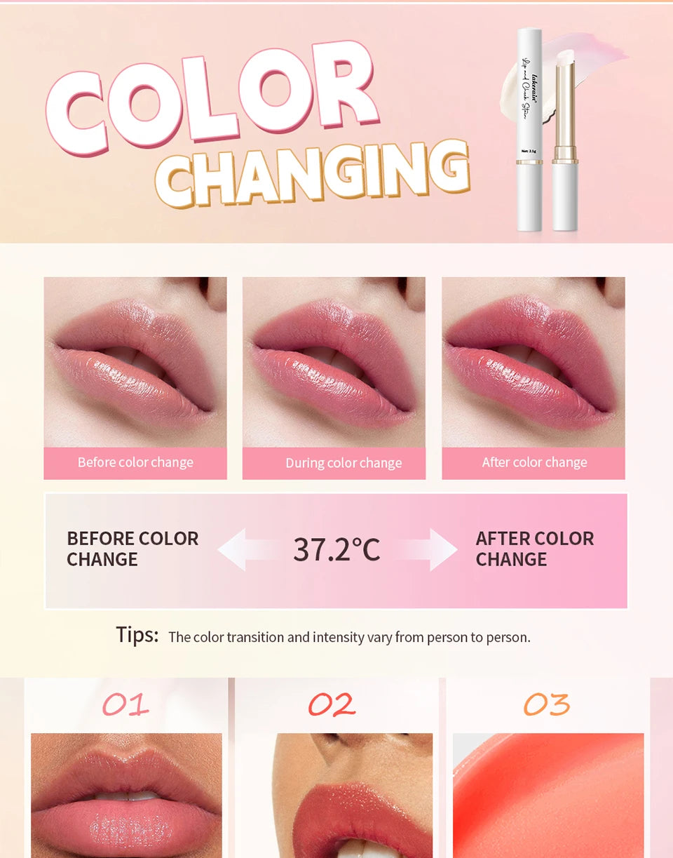 pH-Activated Color Changing Lip and Cheek Stain - 11